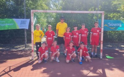 D-Jugend der SG Brühl/Ketsch zeigt vollen Einsatz beim 21. Süwag Cup