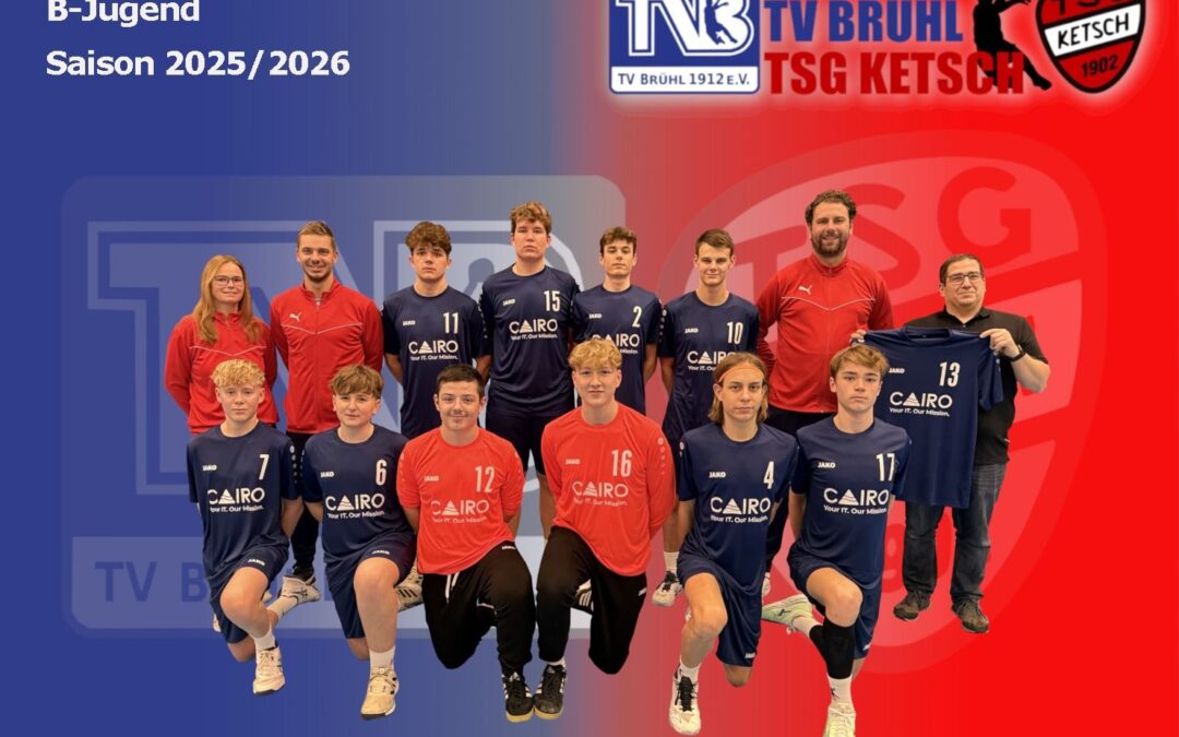 CAIRO AG sponsort B-Jugend Trikots